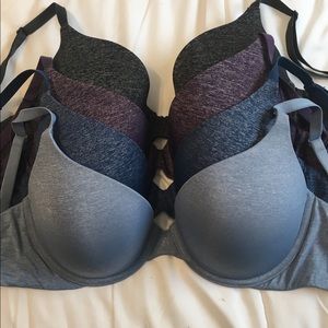 Lot of 4 Victoria’s Secret T-Shirt Bras 34D
